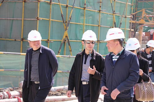 國開行云南省分行張文斌處長一行視察昭通昭陽區(qū)棚戶區(qū)改造項目