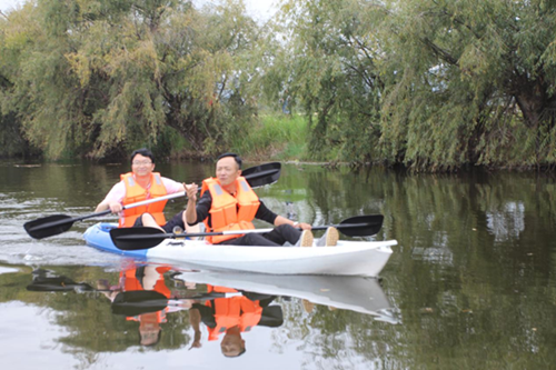 嘉麗澤公司舉辦第二屆員工皮劃艇大賽
