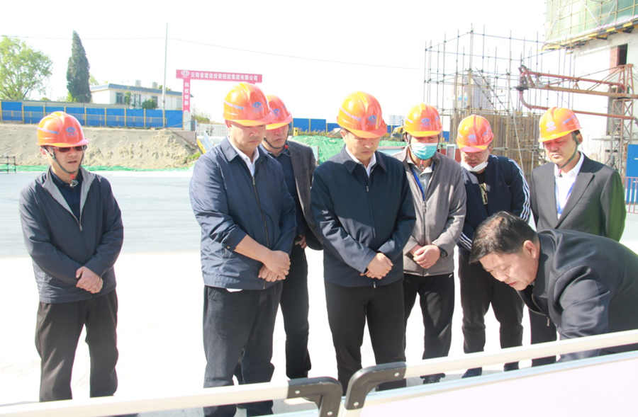 曲靖市副市長劉本芳到印染廠項目調(diào)研