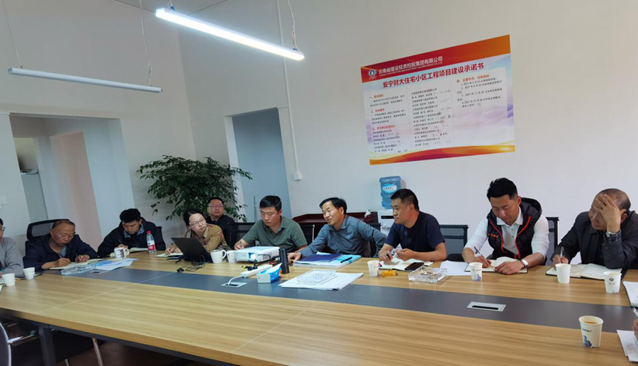 孟春柳到安寧財大項目調(diào)研