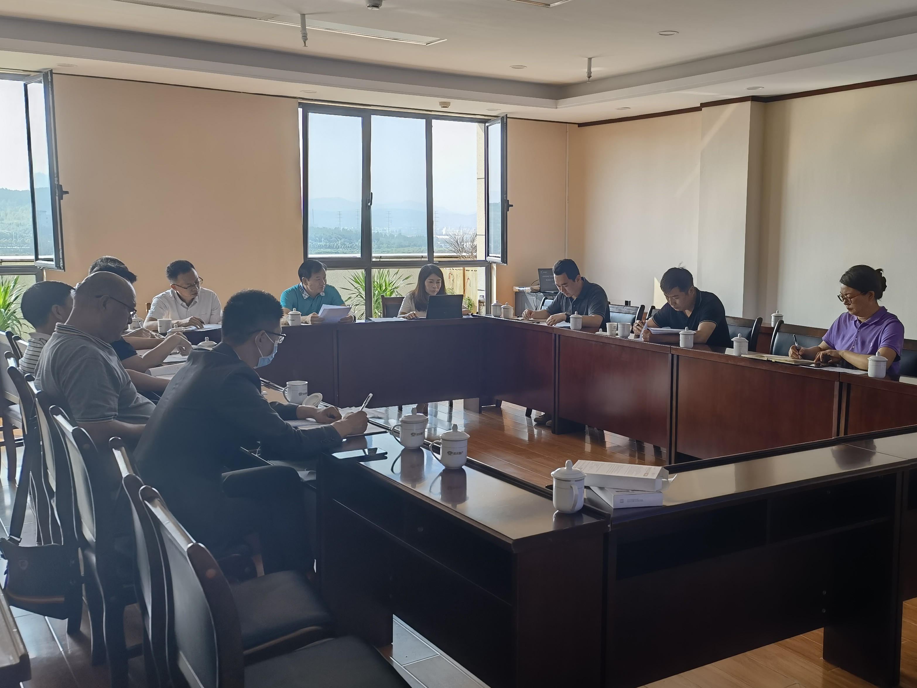 公司召開重點(diǎn)項(xiàng)目主要節(jié)點(diǎn)推進(jìn)專題會(huì)暨下屬單位專項(xiàng)交叉檢查部署會(huì)議