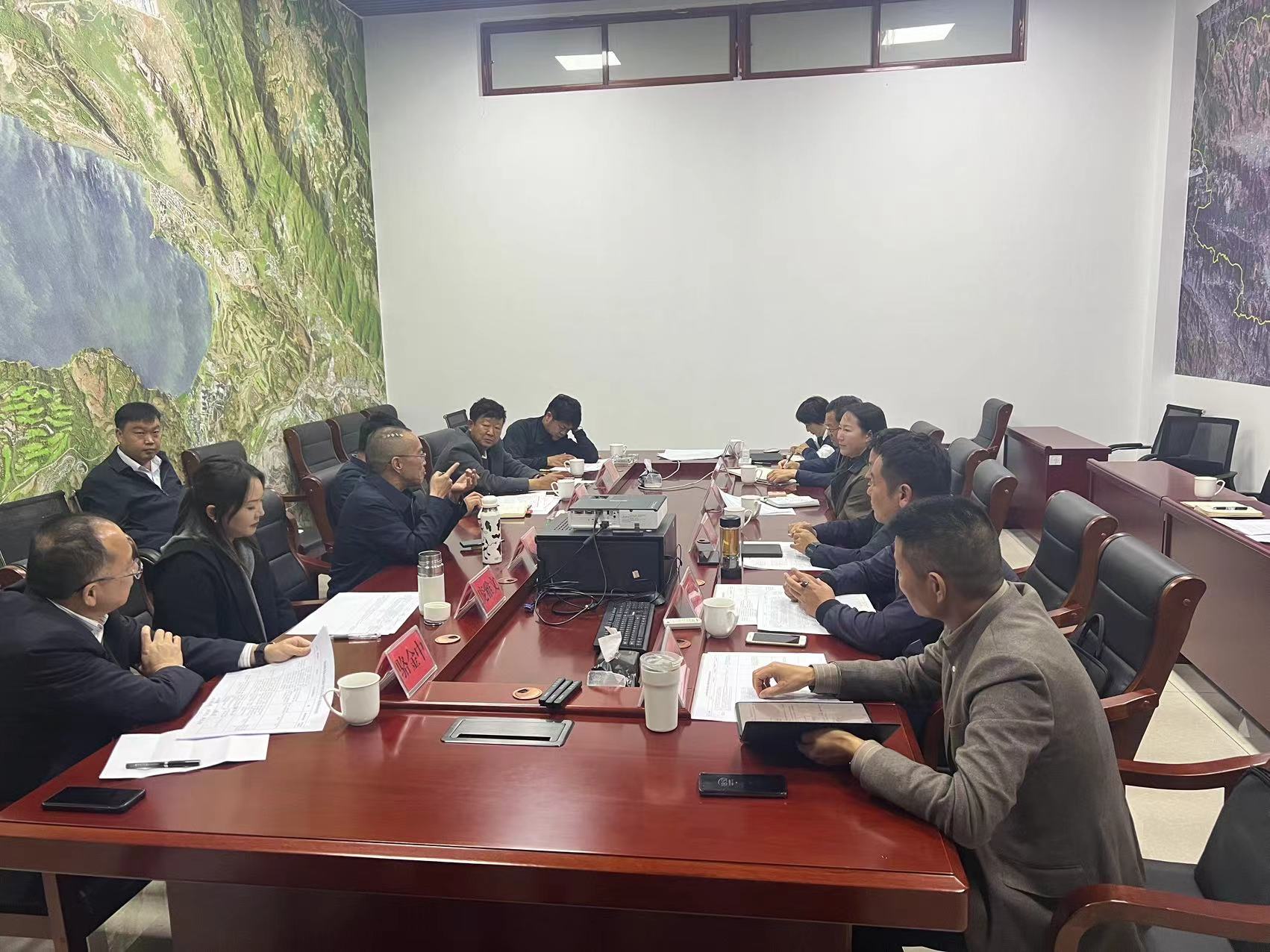 公司與昆明陽宗海管委會(huì)交流座談